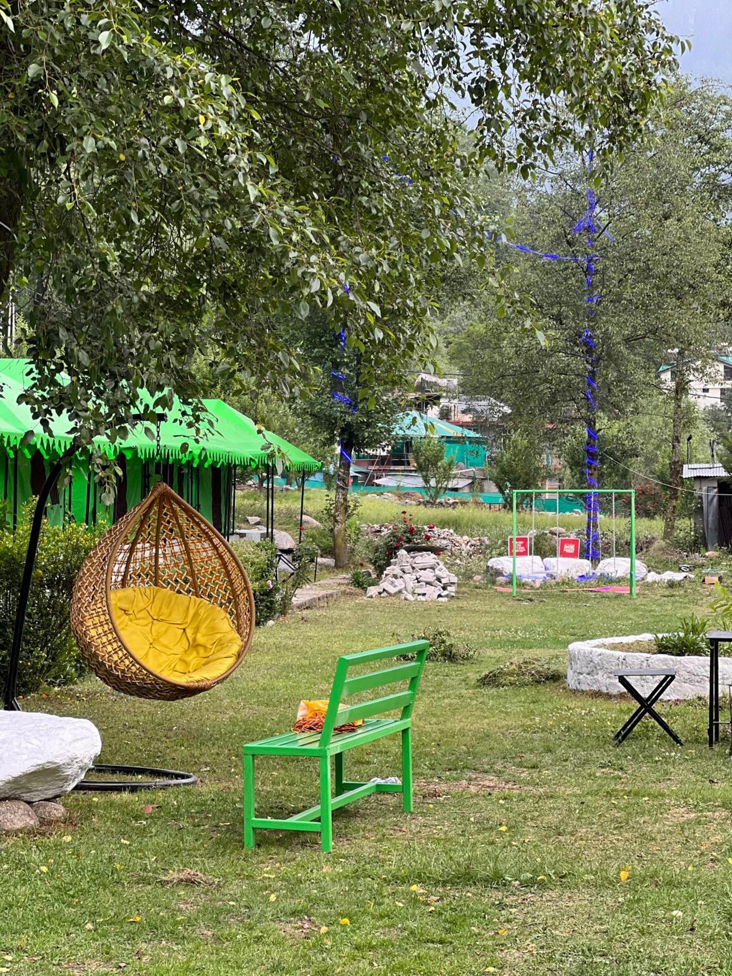 Himalayan Riverside Swiss Cottage Tents, Manali Zewnętrze zdjęcie